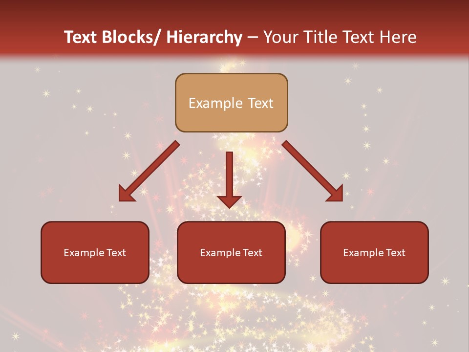 Celebration Season Gold PowerPoint Template