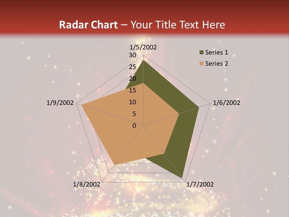 Celebration Season Gold PowerPoint Template