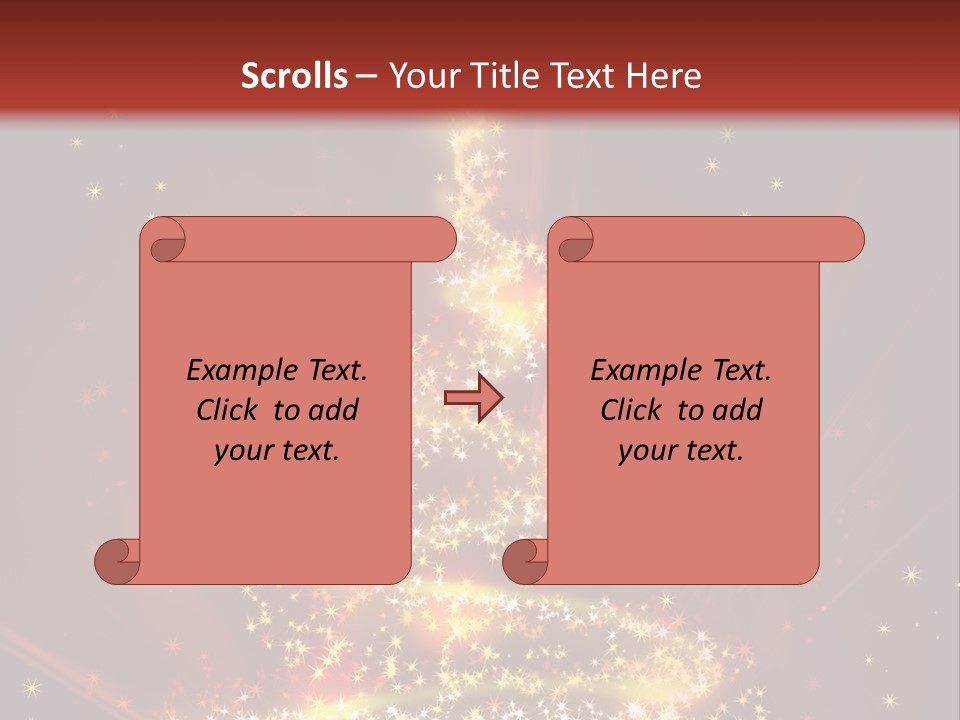 Celebration Season Gold PowerPoint Template