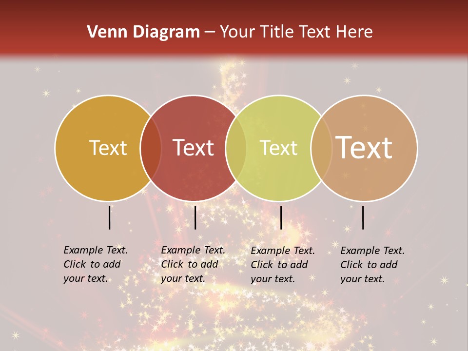 Celebration Season Gold PowerPoint Template