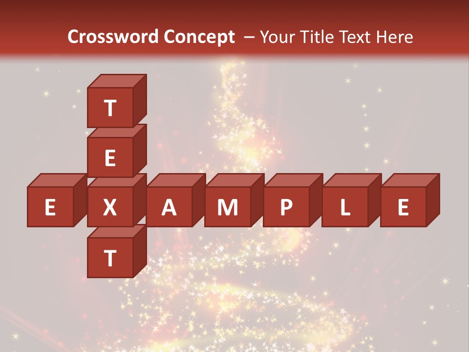 Celebration Season Gold PowerPoint Template