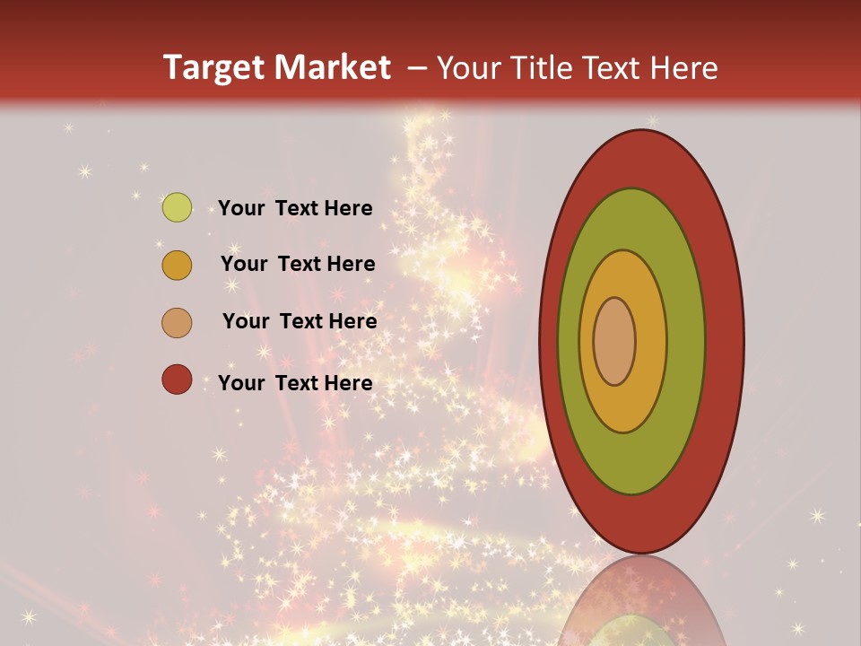 Celebration Season Gold PowerPoint Template