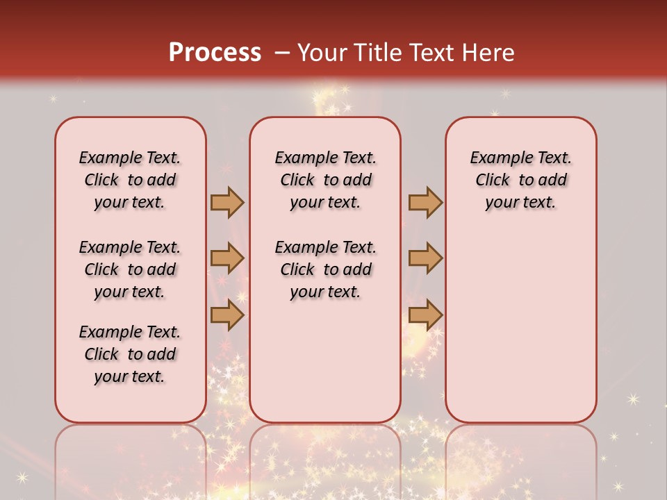 Celebration Season Gold PowerPoint Template