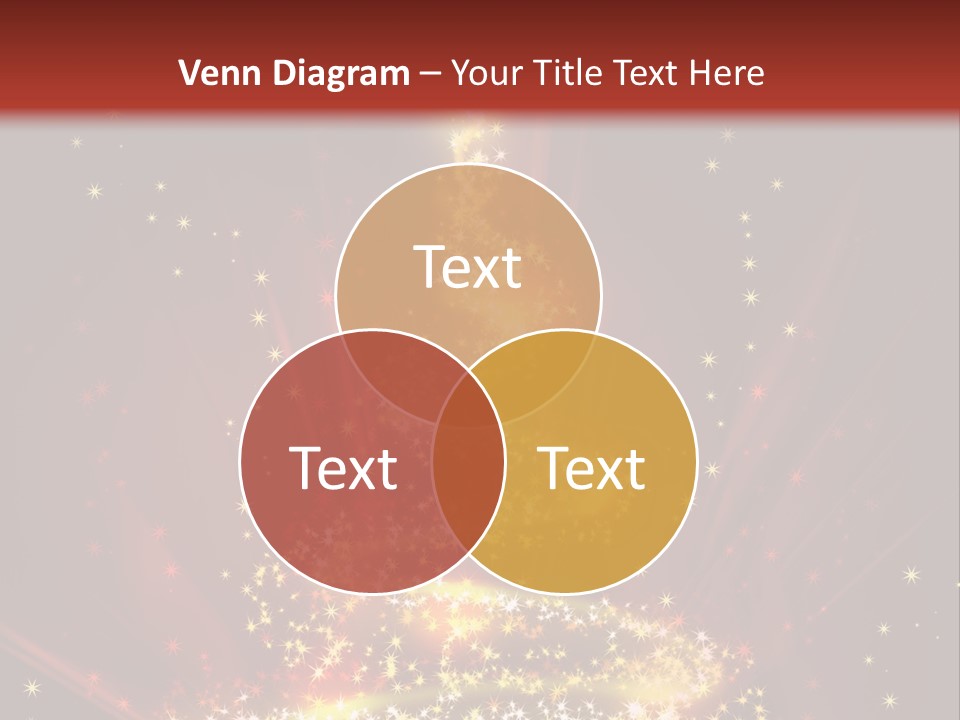 Celebration Season Gold PowerPoint Template