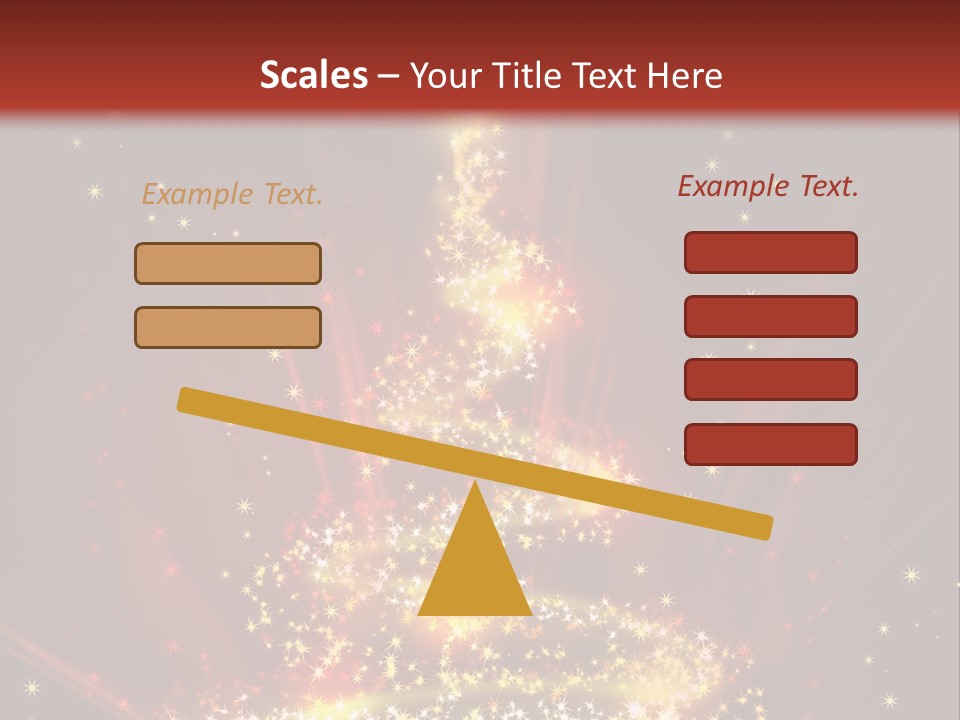 Celebration Season Gold PowerPoint Template
