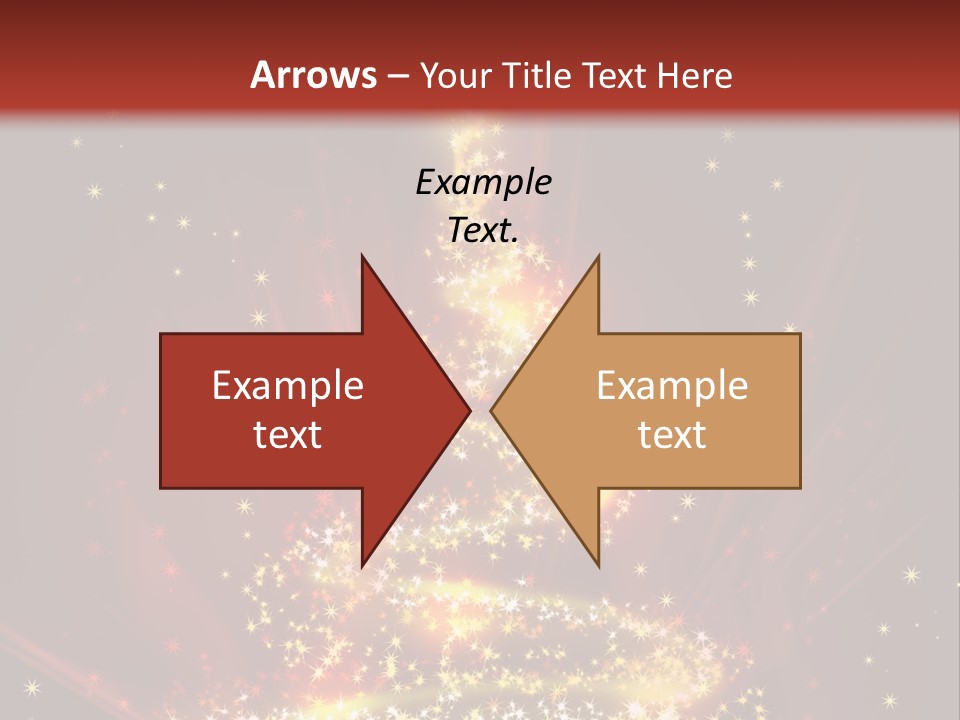 Celebration Season Gold PowerPoint Template