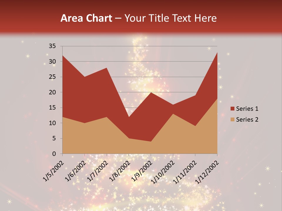 Celebration Season Gold PowerPoint Template