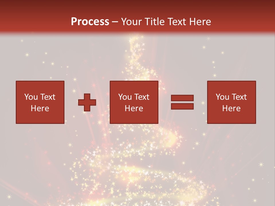 Celebration Season Gold PowerPoint Template