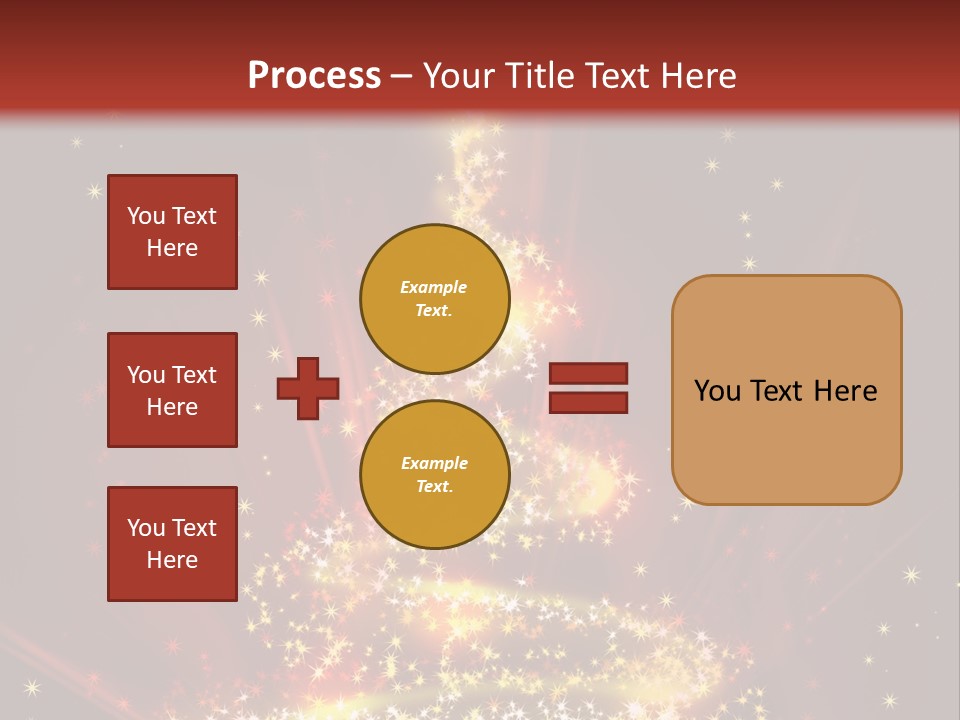 Celebration Season Gold PowerPoint Template