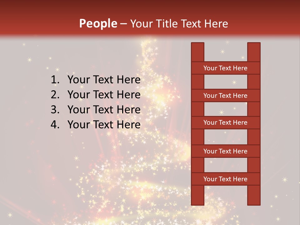 Celebration Season Gold PowerPoint Template