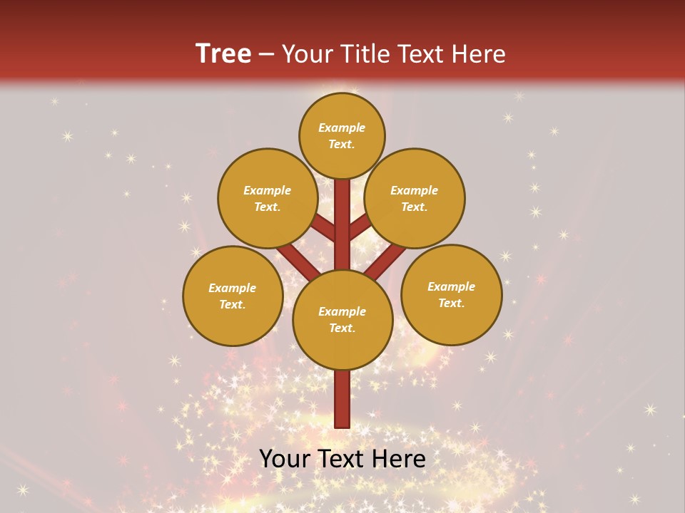 Celebration Season Gold PowerPoint Template