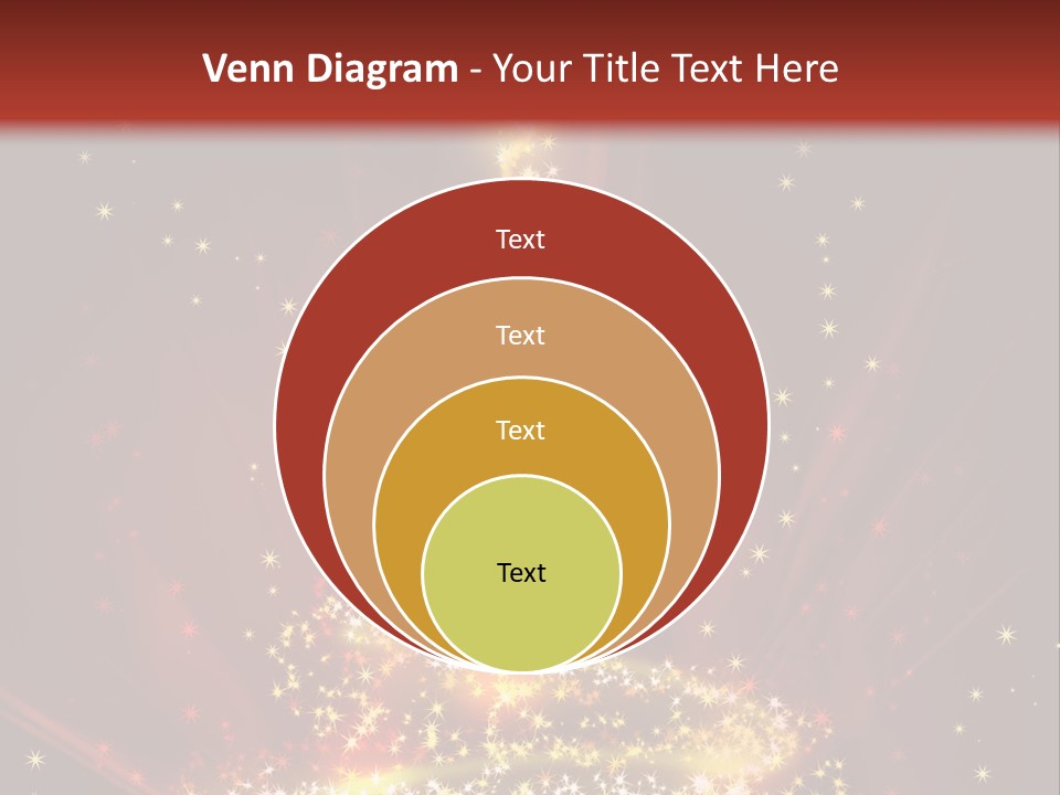 Celebration Season Gold PowerPoint Template