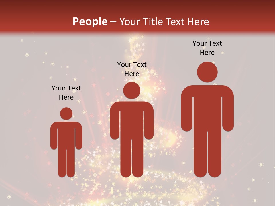 Celebration Season Gold PowerPoint Template