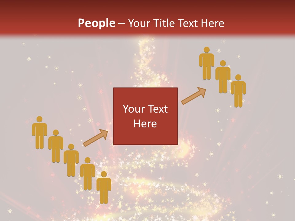 Celebration Season Gold PowerPoint Template