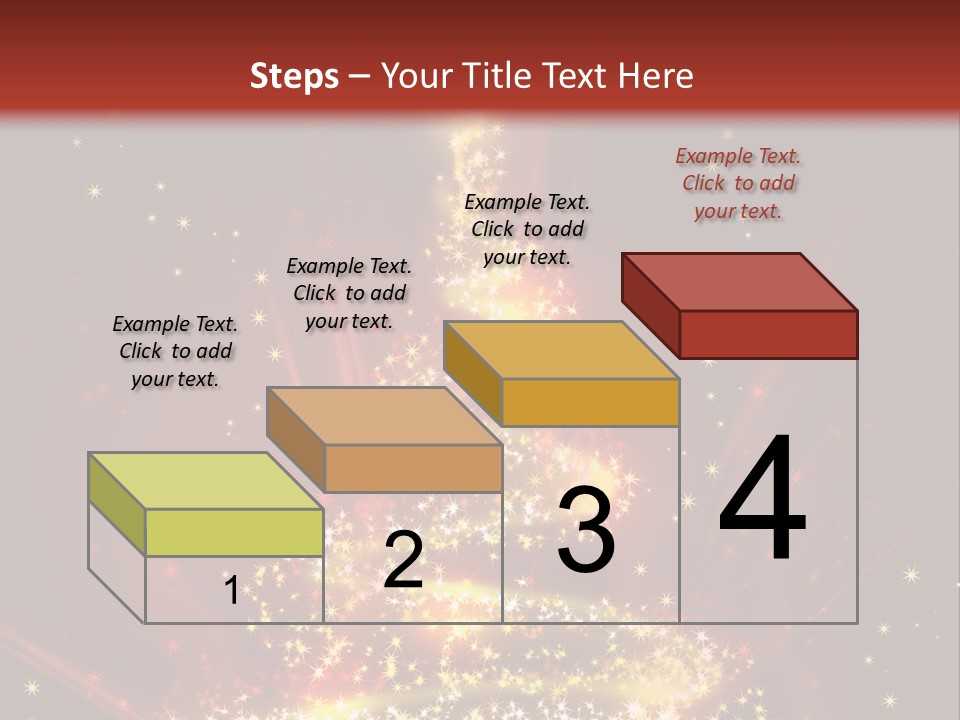 Celebration Season Gold PowerPoint Template