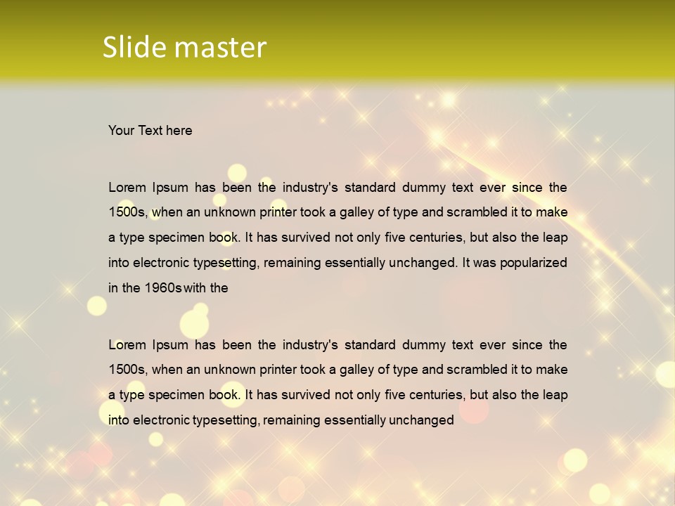 Ecosse - Sky PowerPoint Template