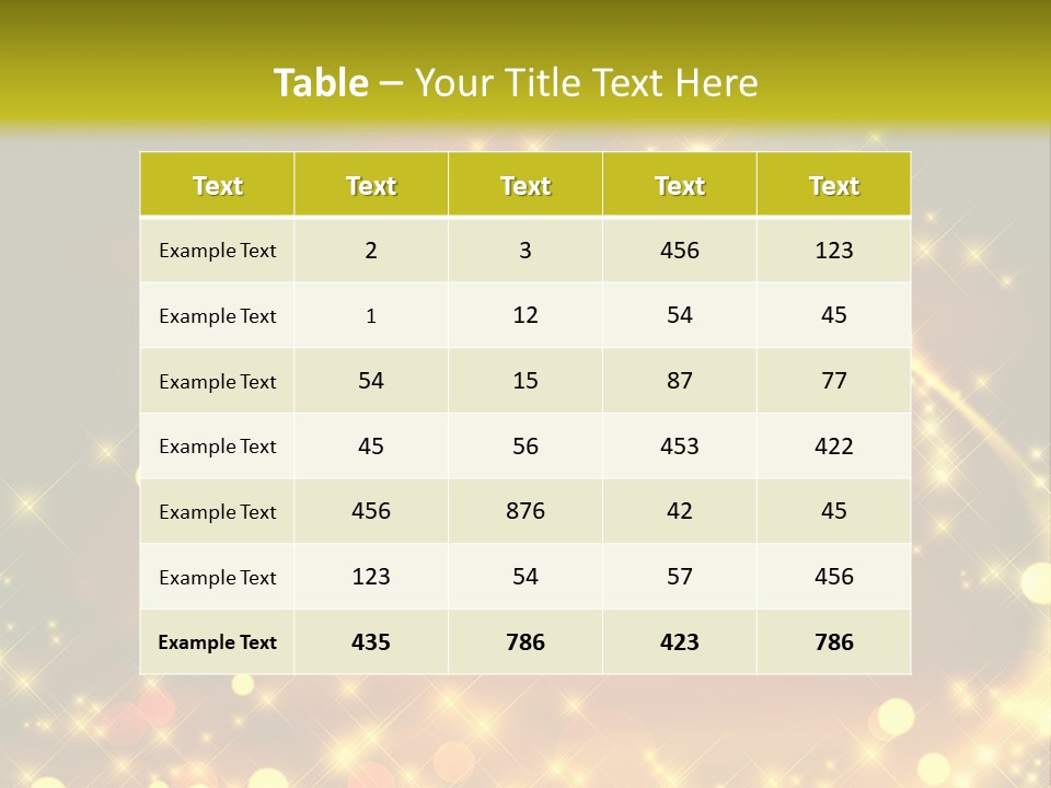 Ecosse - Sky PowerPoint Template