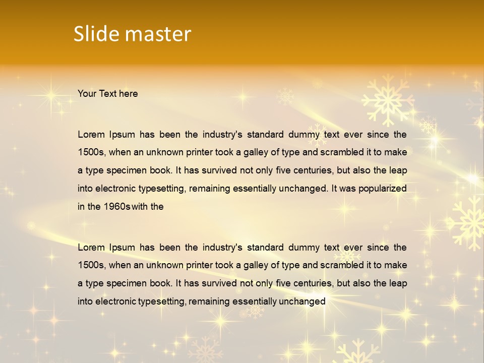 Surprise Holiday Retro PowerPoint Template