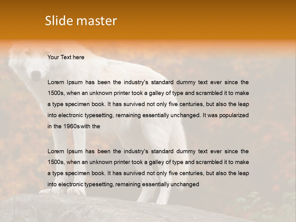 Predator Watchful Eyes PowerPoint Template