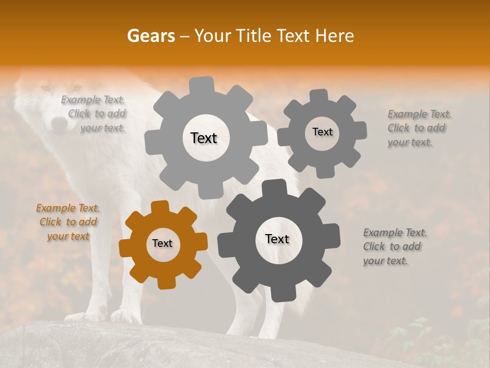 Predator Watchful Eyes PowerPoint Template