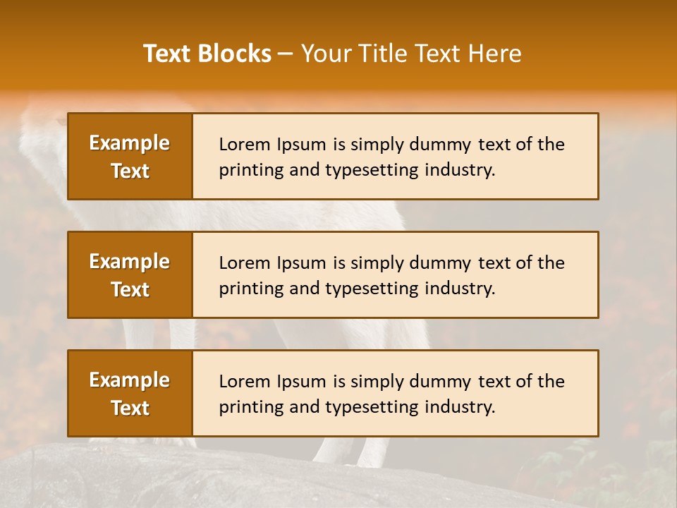 Predator Watchful Eyes PowerPoint Template