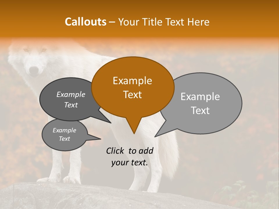 Predator Watchful Eyes PowerPoint Template