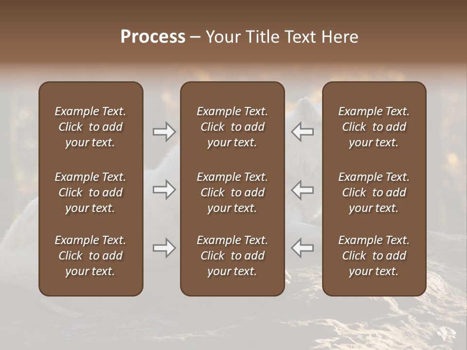 Animal Wild Wolves PowerPoint Template