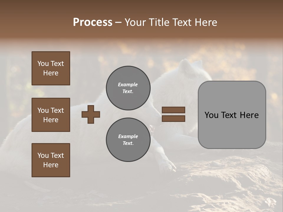 Animal Wild Wolves PowerPoint Template