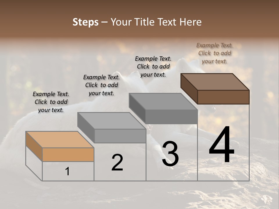 Animal Wild Wolves PowerPoint Template