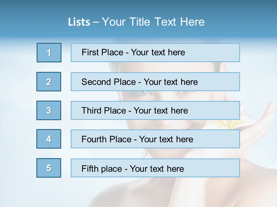 Charming Eyes Nature PowerPoint Template