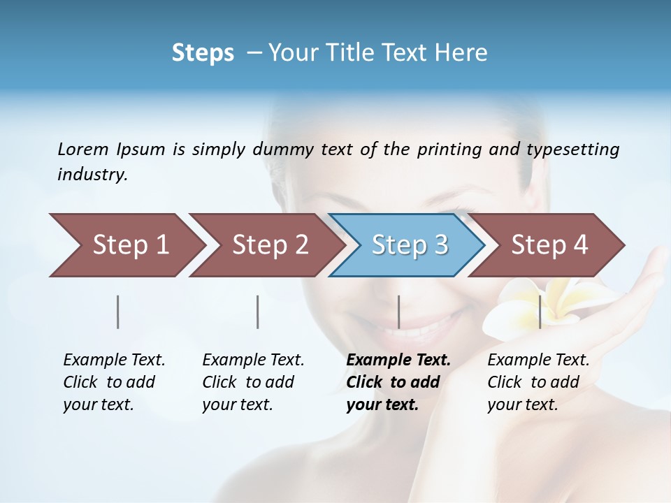 Charming Eyes Nature PowerPoint Template