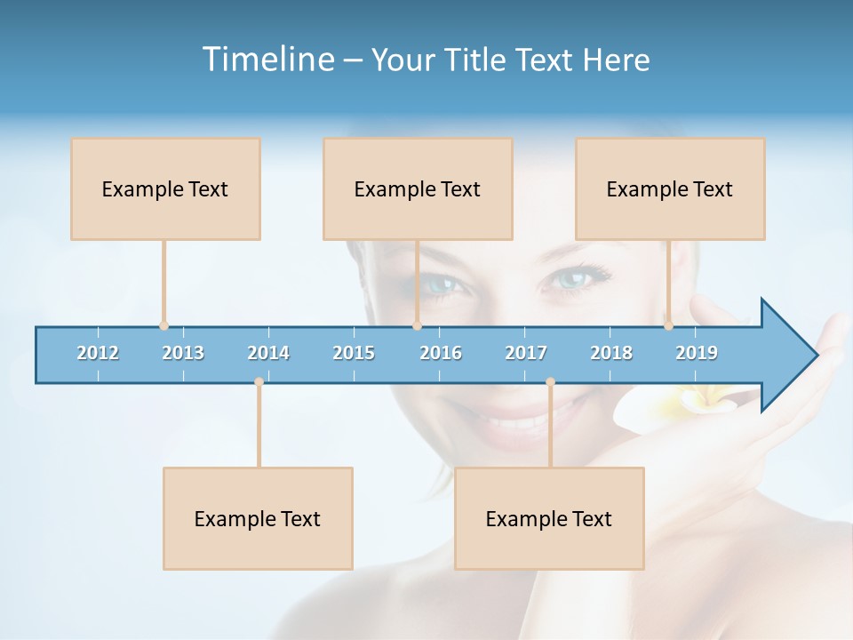 Charming Eyes Nature PowerPoint Template