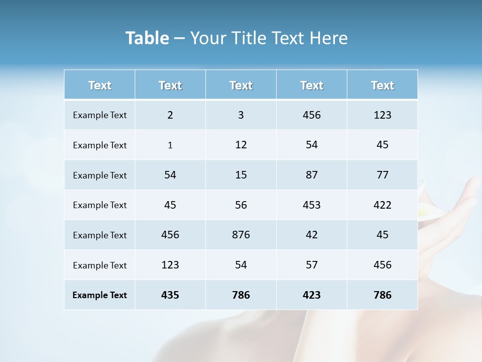 Charming Eyes Nature PowerPoint Template