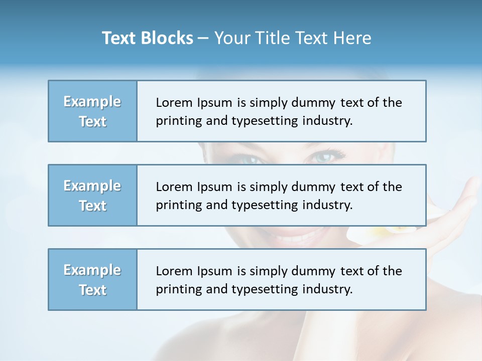 Charming Eyes Nature PowerPoint Template