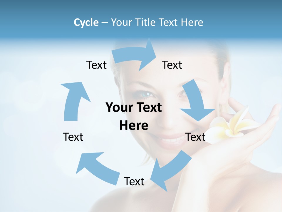 Charming Eyes Nature PowerPoint Template