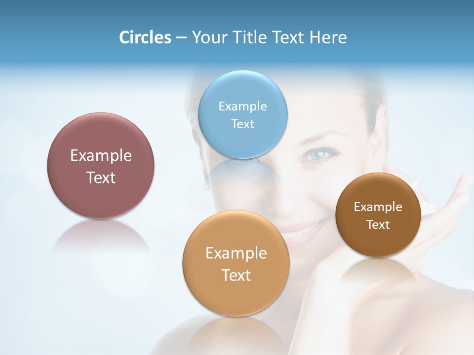 Charming Eyes Nature PowerPoint Template