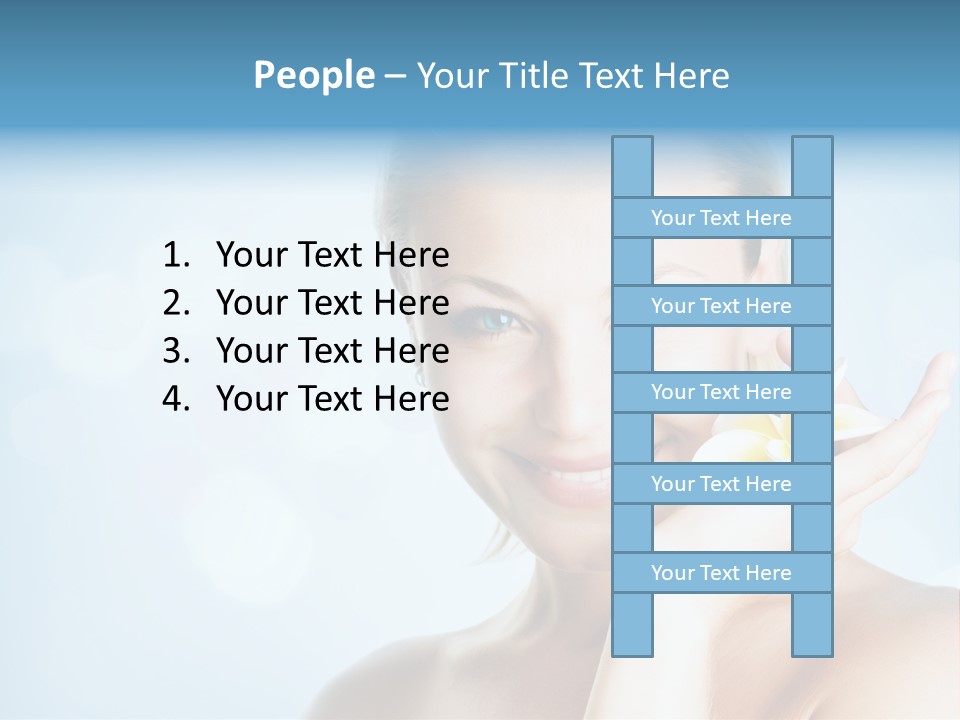 Charming Eyes Nature PowerPoint Template