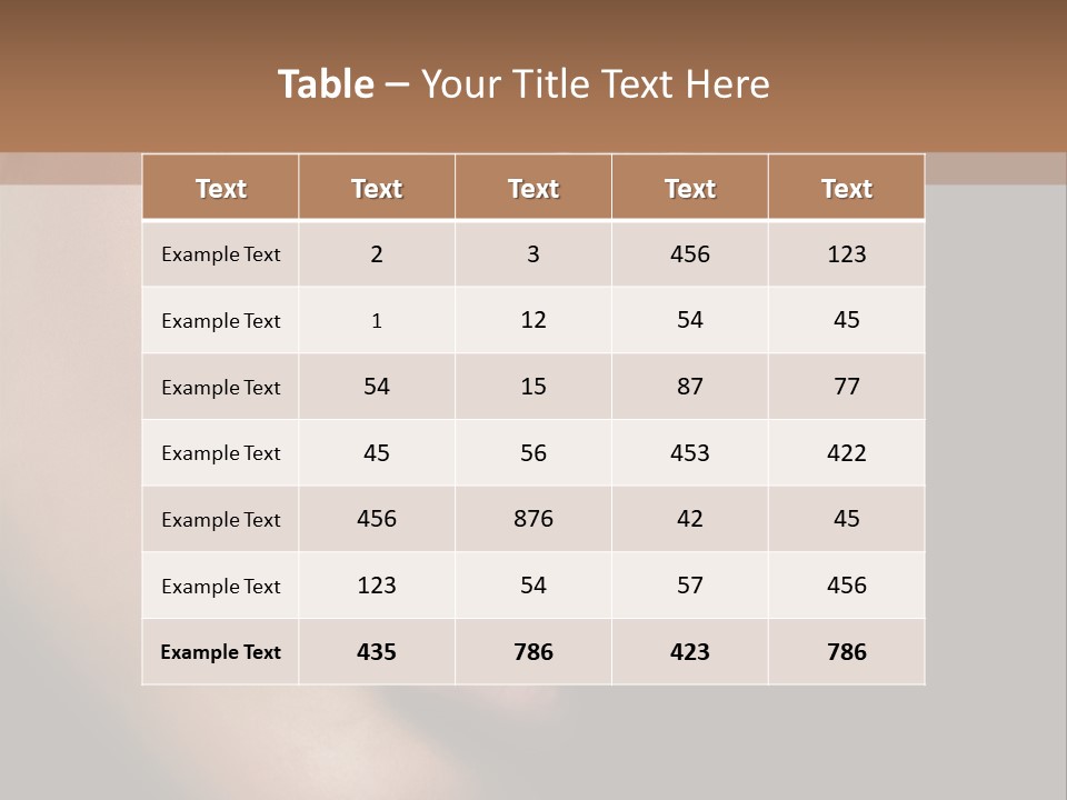 Background Cute Luxury PowerPoint Template