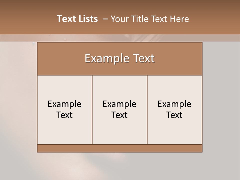 Background Cute Luxury PowerPoint Template