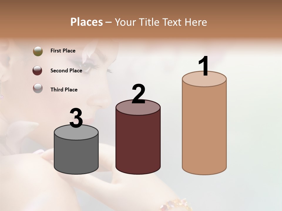 Skin Caucasian Spa PowerPoint Template