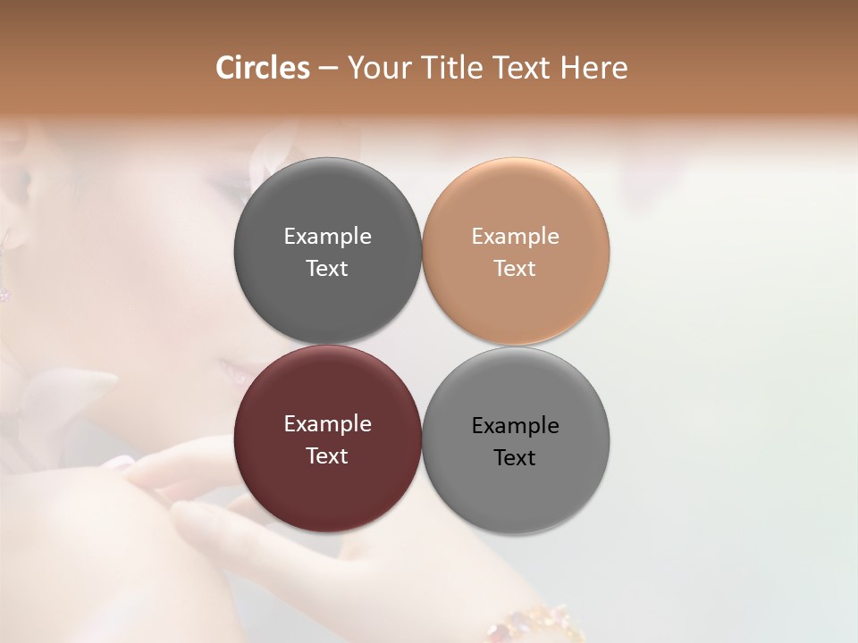 Skin Caucasian Spa PowerPoint Template