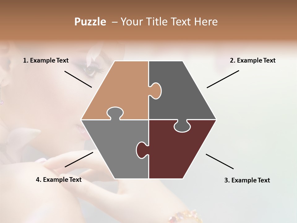 Skin Caucasian Spa PowerPoint Template