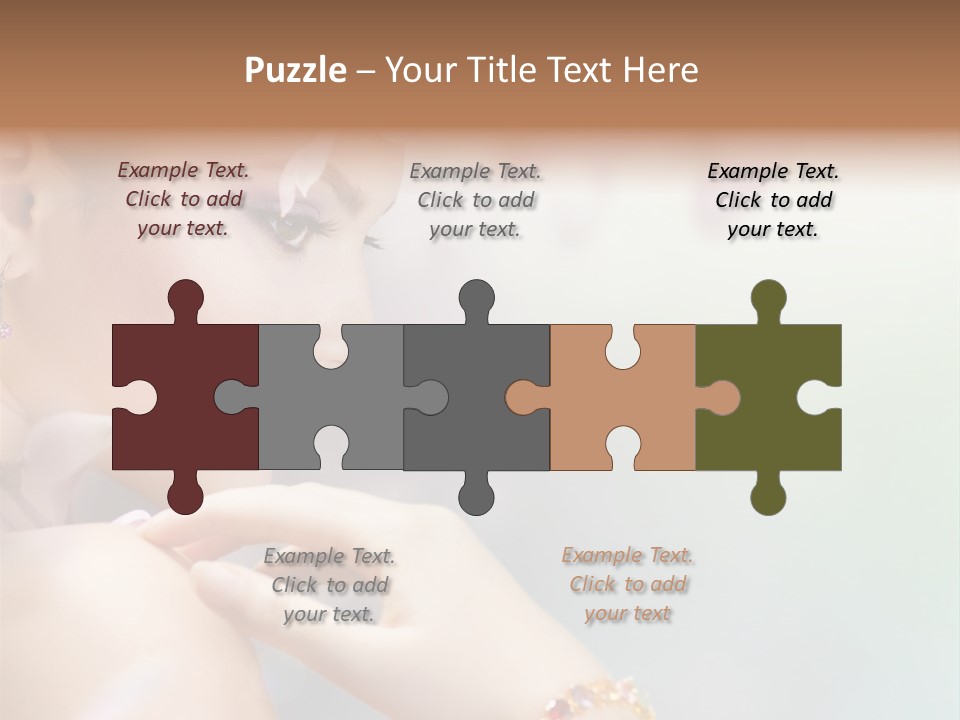 Skin Caucasian Spa PowerPoint Template