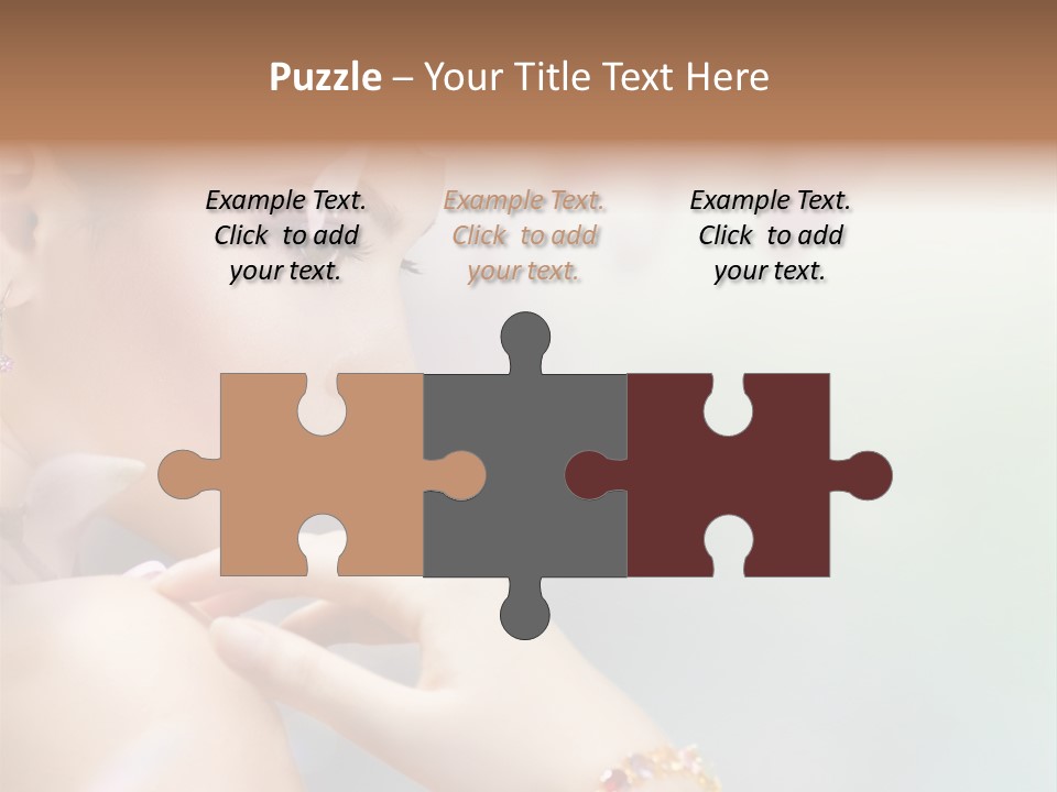 Skin Caucasian Spa PowerPoint Template