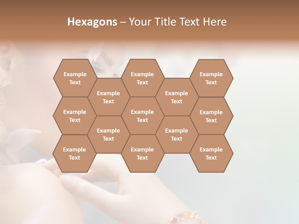 Skin Caucasian Spa PowerPoint Template