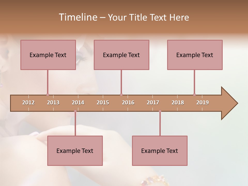 Skin Caucasian Spa PowerPoint Template