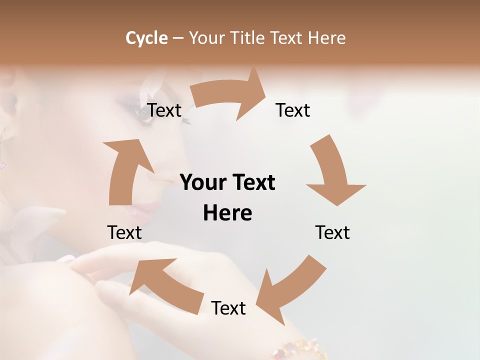 Skin Caucasian Spa PowerPoint Template