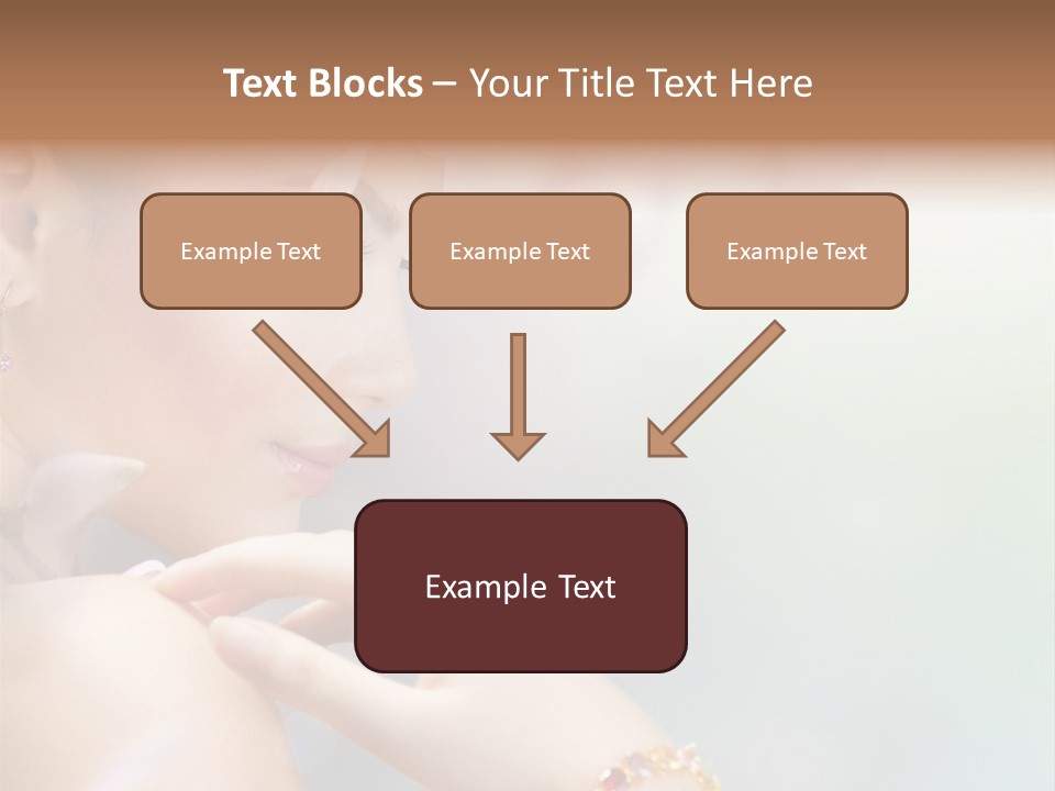 Skin Caucasian Spa PowerPoint Template