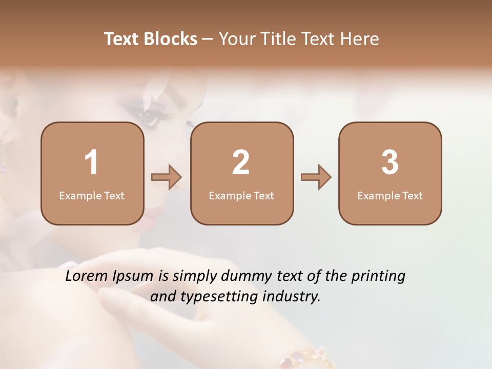 Skin Caucasian Spa PowerPoint Template