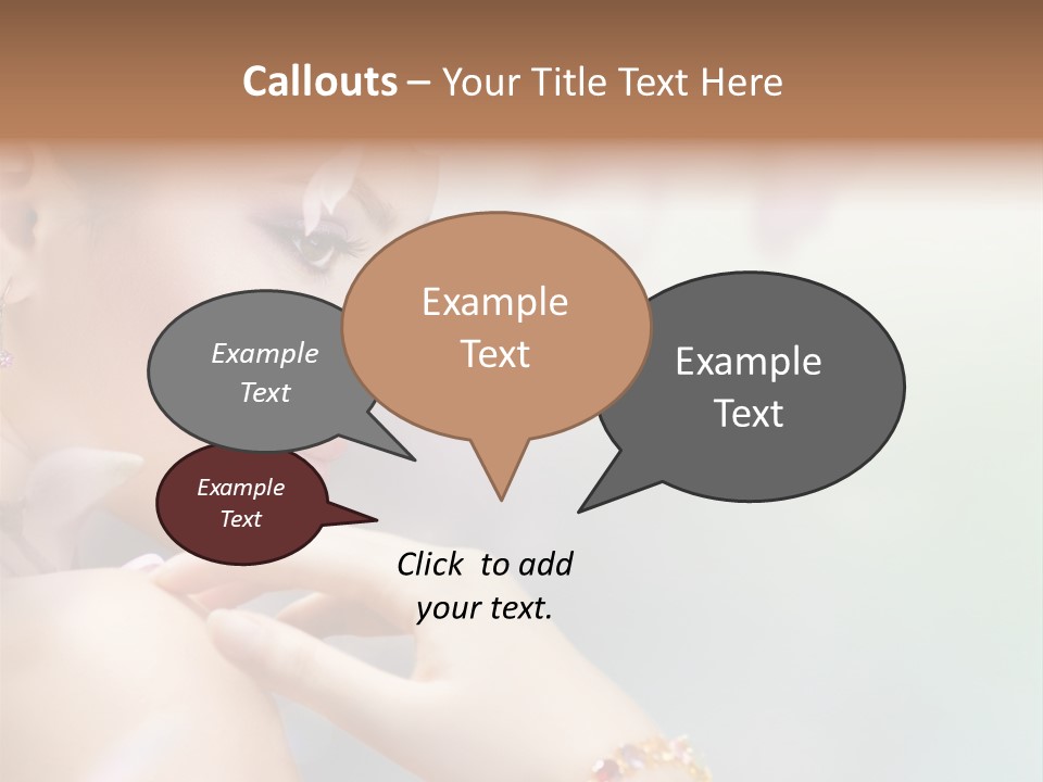 Skin Caucasian Spa PowerPoint Template